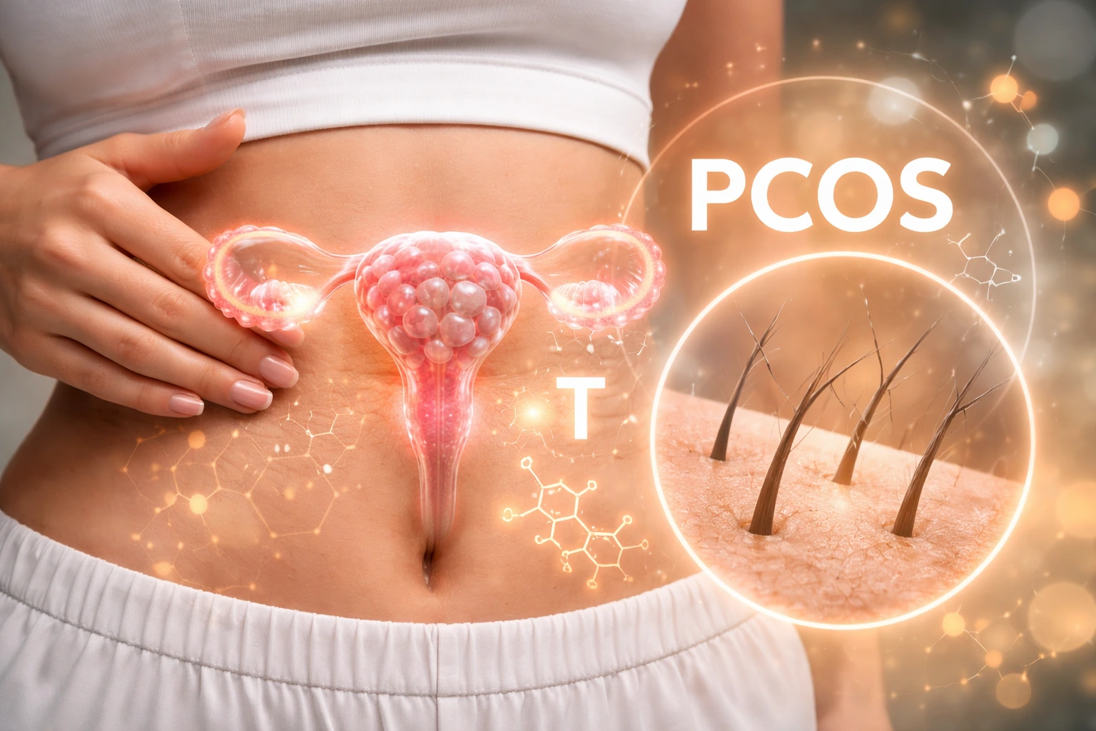 تاثیر تنبلی تخمدان (PCOS) بر نتیجه لیزر